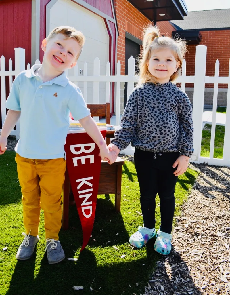 Little Explorers students